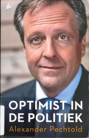 Cover van het boek "Optimist in de politiek" van Alexander Pechtold