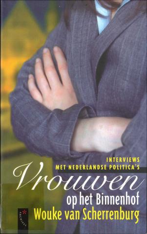 Cover van het boek "Vrouwen op het Binnenhof" van Wouke van Scherrenburg