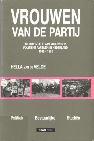 Cover van het boek "Vrouwen van de partij" van Hella ven de Velde