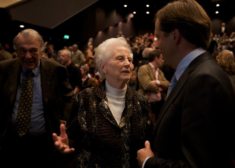 Borst op het D66-congres in november 2009 in Breda.